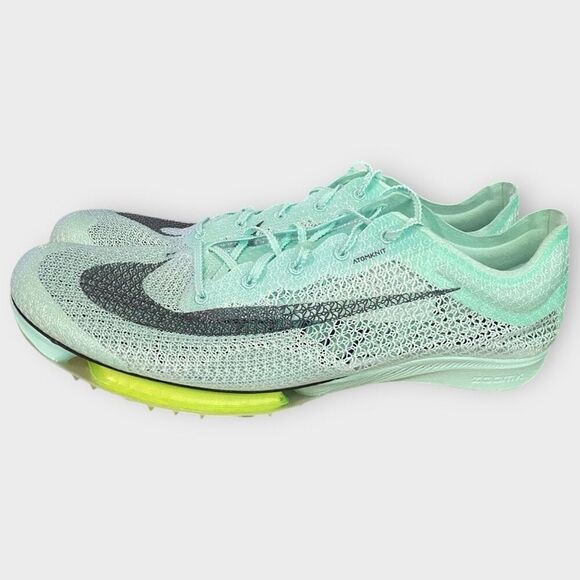 Nike Air Zoom Victory Track Spikes Mens 12 Mint Foam Distance DR9908-300 New - Picture 1 of 12